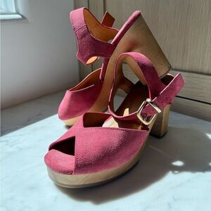 Sézanne Parisian heels, size 7 pink, never worn